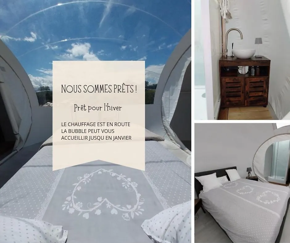 Tente de luxe Hotel La Bubble à La Salvetat-Peyrales