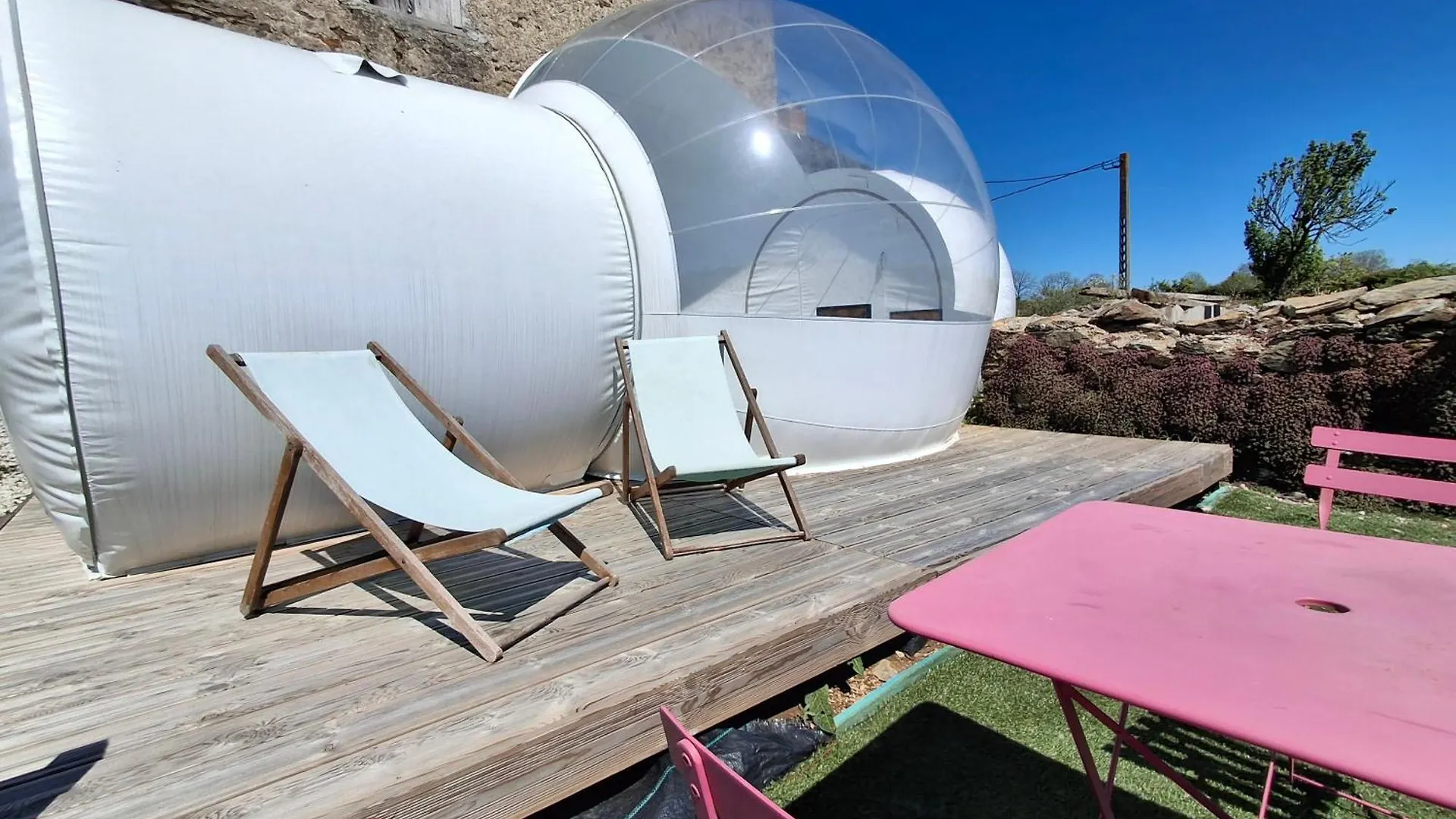 Hotel La Bubble à La Salvetat-Peyrales